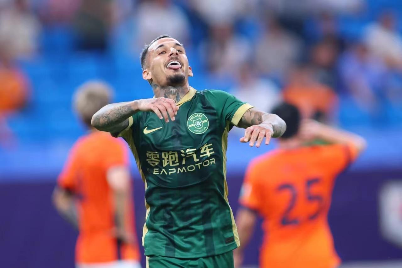 官方：浙江外援米特里策当选七月份中超最佳球员