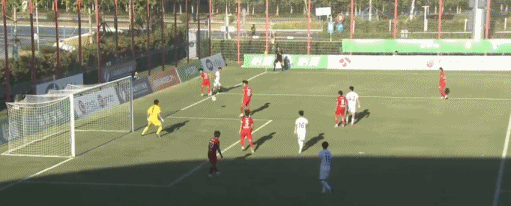 上海海港B队连追两球2-2广州蒲公英，张慧宇绝平